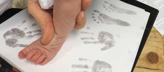 How To Take Handprints, Fingerprints and Animal Prints At Home for Personalised Jewellery